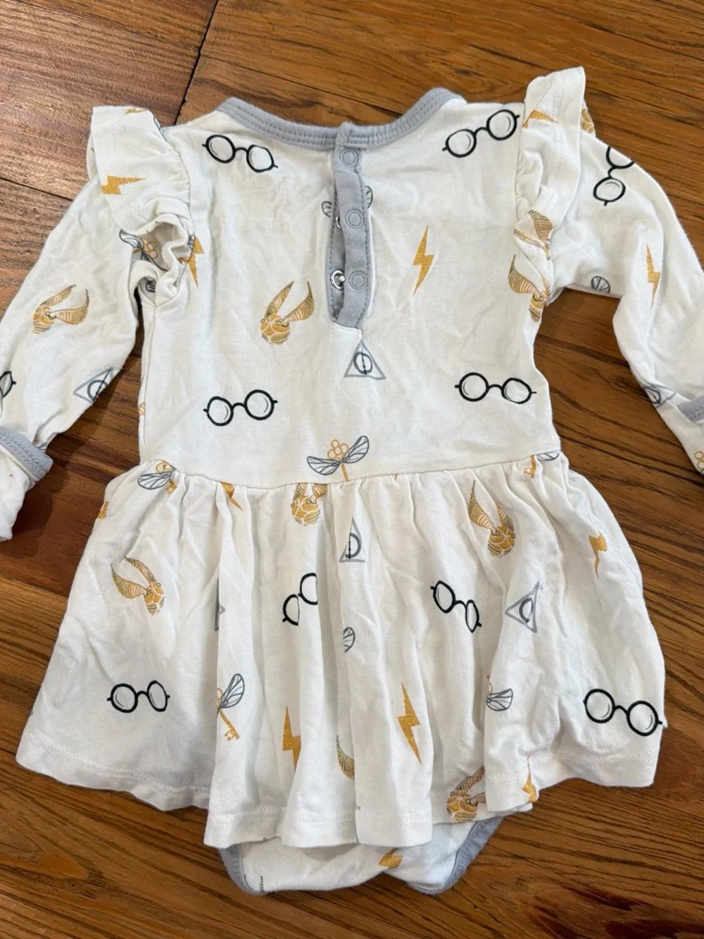Kyte Baby x Harry Potter twirl dress onesie